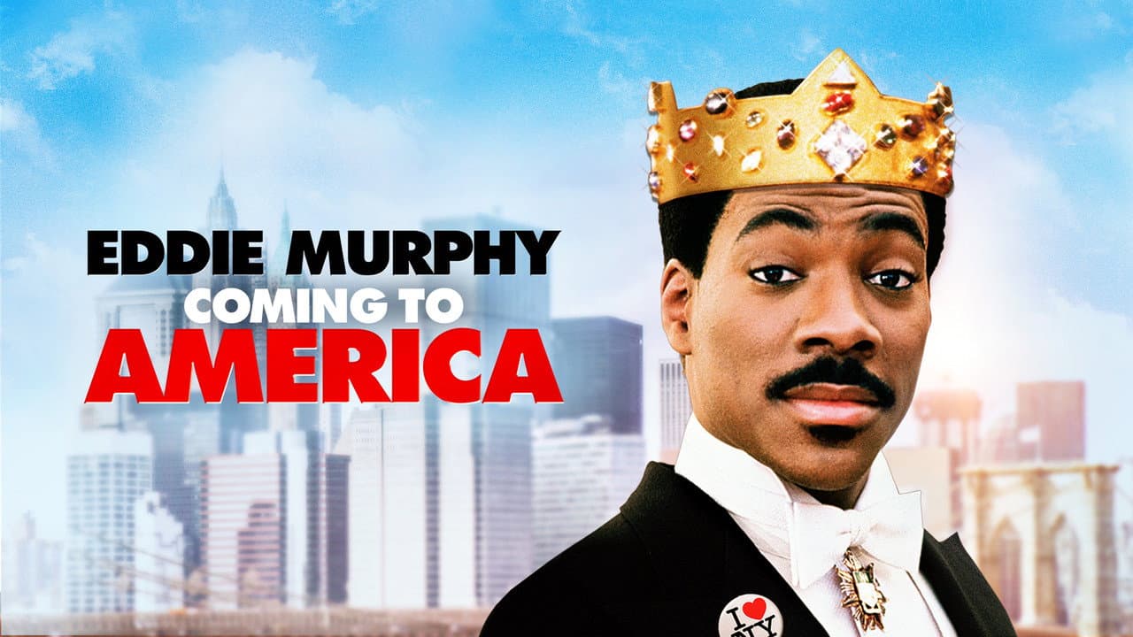 Coming to America — backdrops with title 3