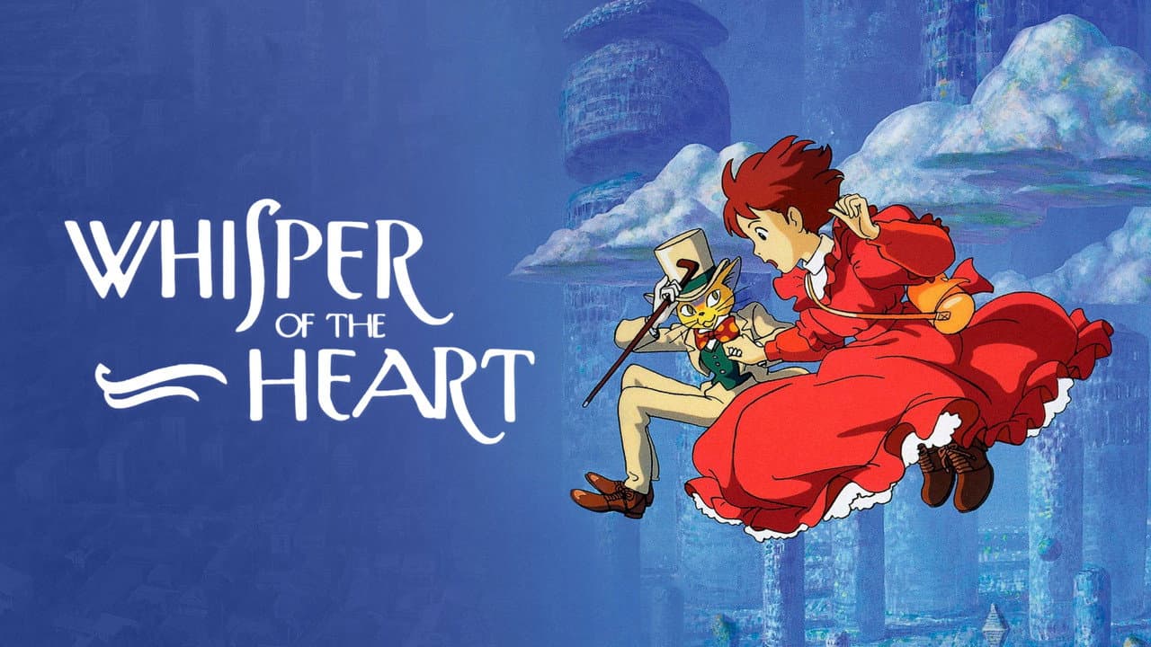 Whisper of the Heart — backdrops with title 2