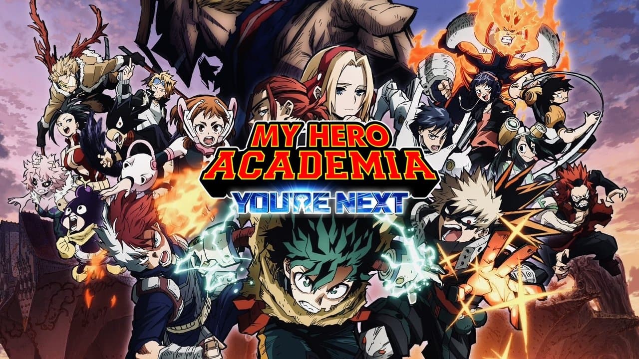 My Hero Academia: You're Next — backdrops with title 1