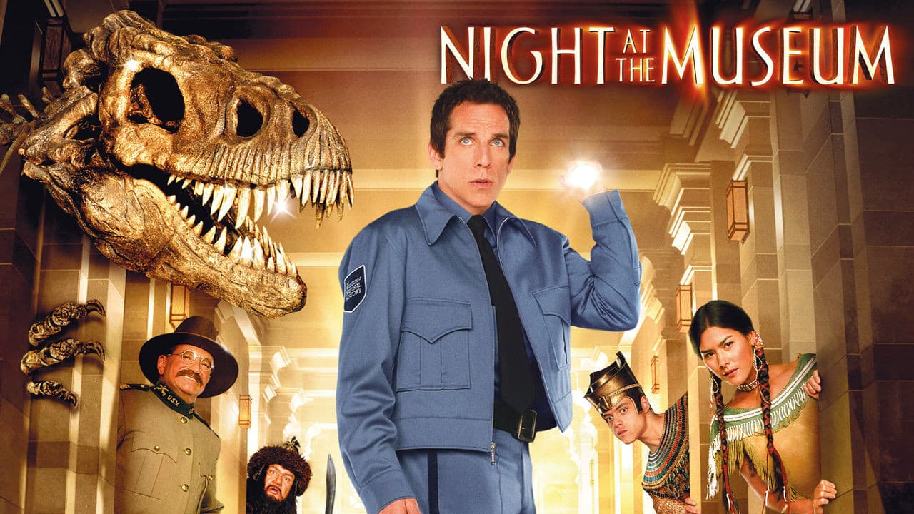 Night at the Museum — backdrops with title 2