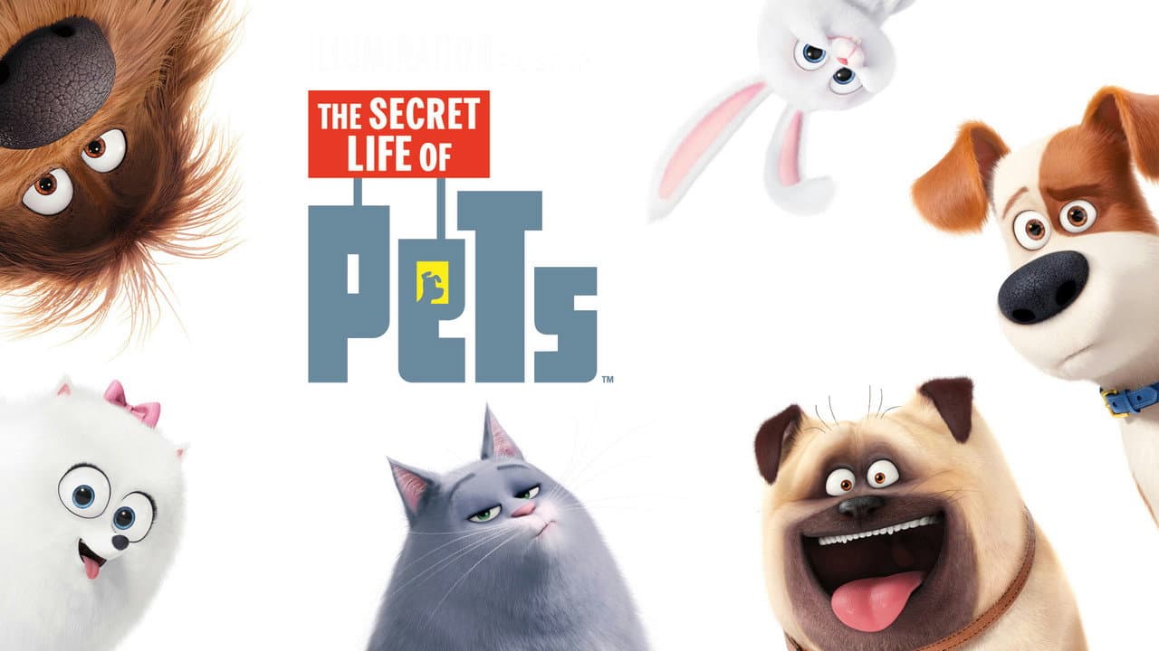 The Secret Life of Pets — backdrops with title 3