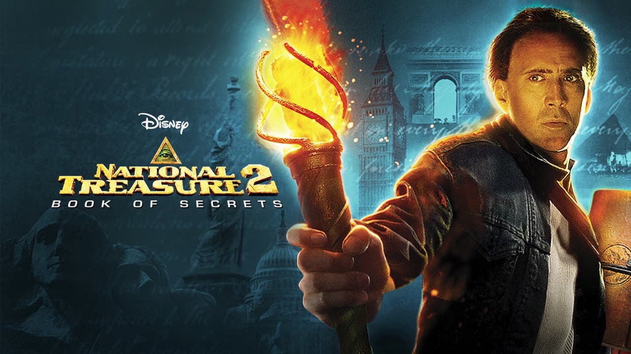 National Treasure: Book of Secrets — backdrops with title 6