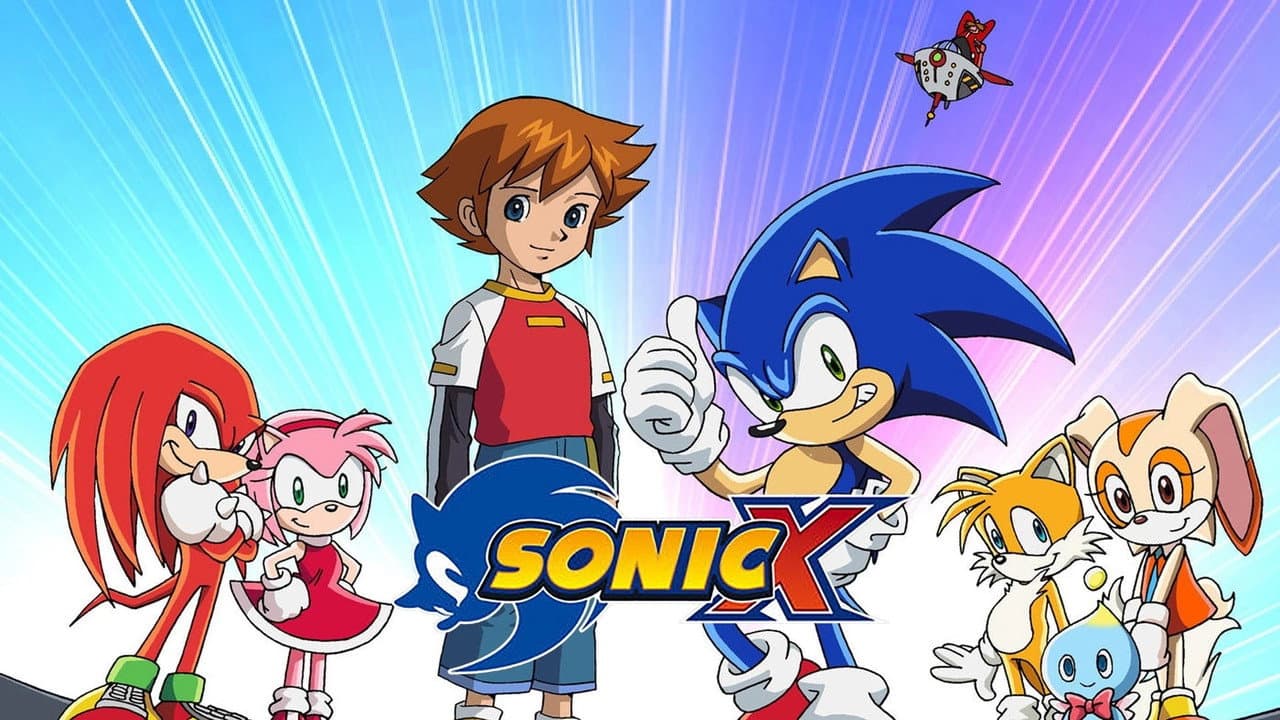 Sonic X — backdrops with title 1