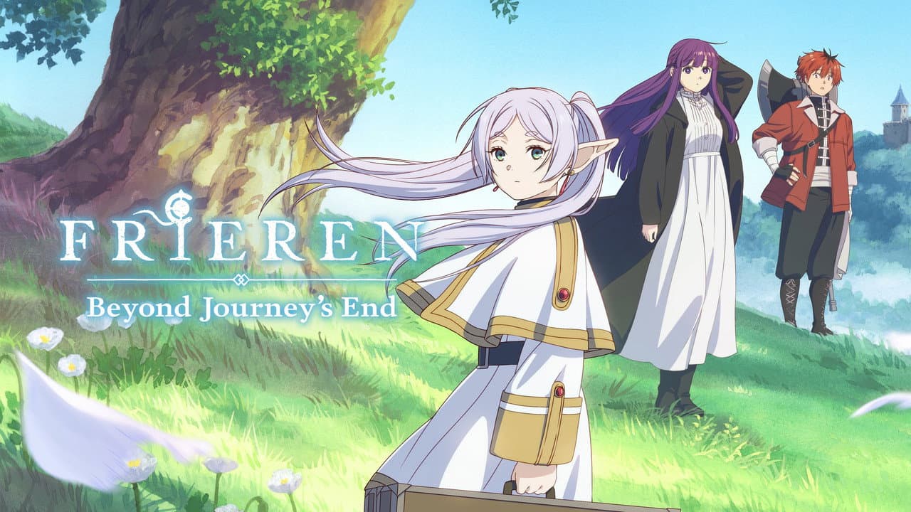Frieren: Beyond Journey's End — backdrops with title 2