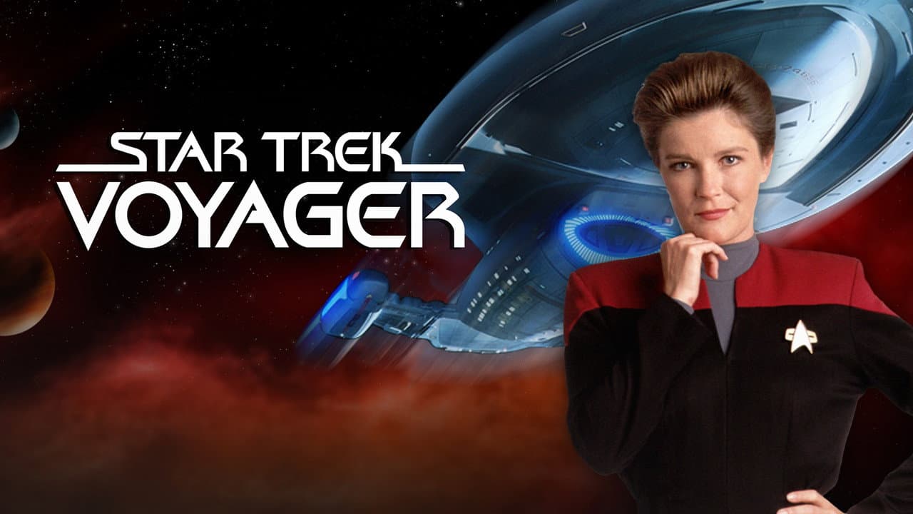 Star Trek: Voyager — backdrops with title 1