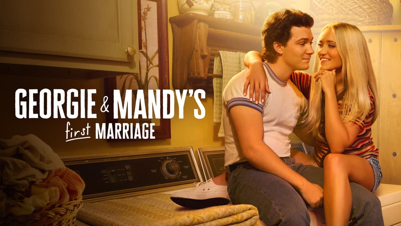Georgie & Mandy's First Marriage — backdrops with title 2