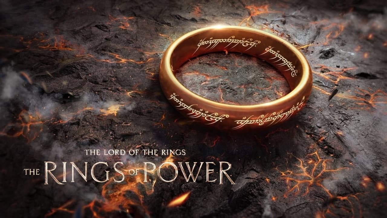 The Lord of the Rings: The Rings of Power — backdrops with title 2