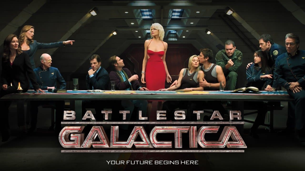 Battlestar Galactica — backdrops with title 2