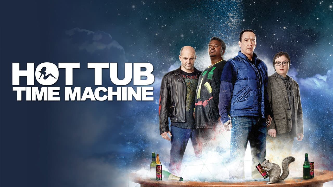 Hot Tub Time Machine — backdrops with title 4