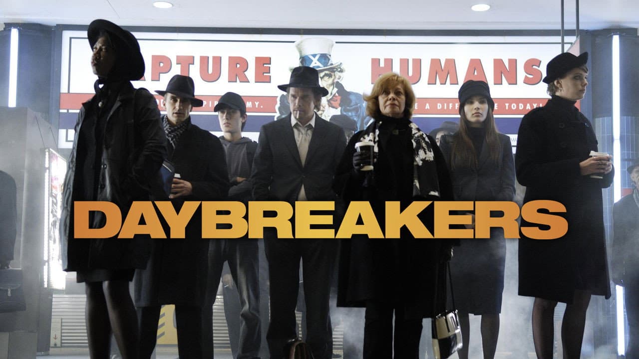 Daybreakers — backdrops with title 5