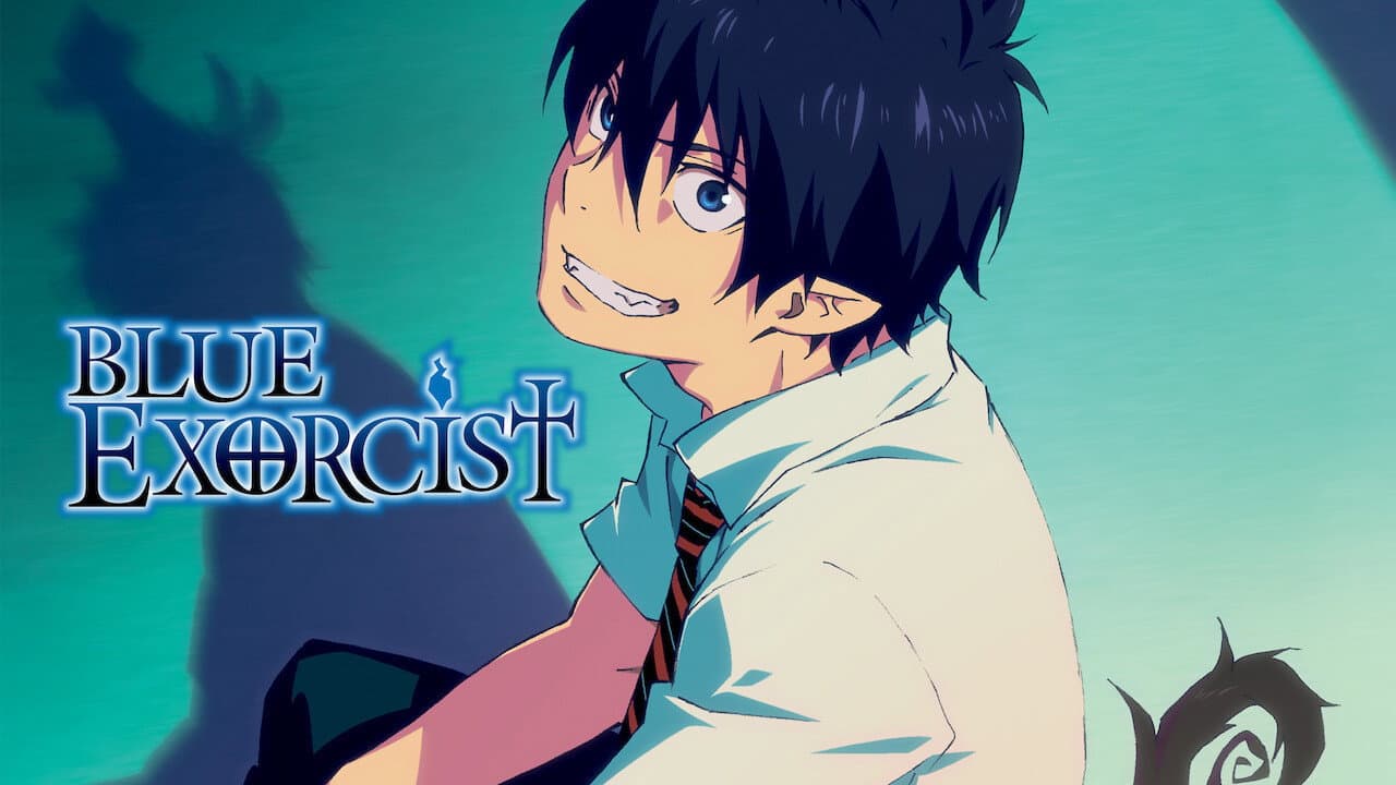 Blue Exorcist — backdrops with title 7