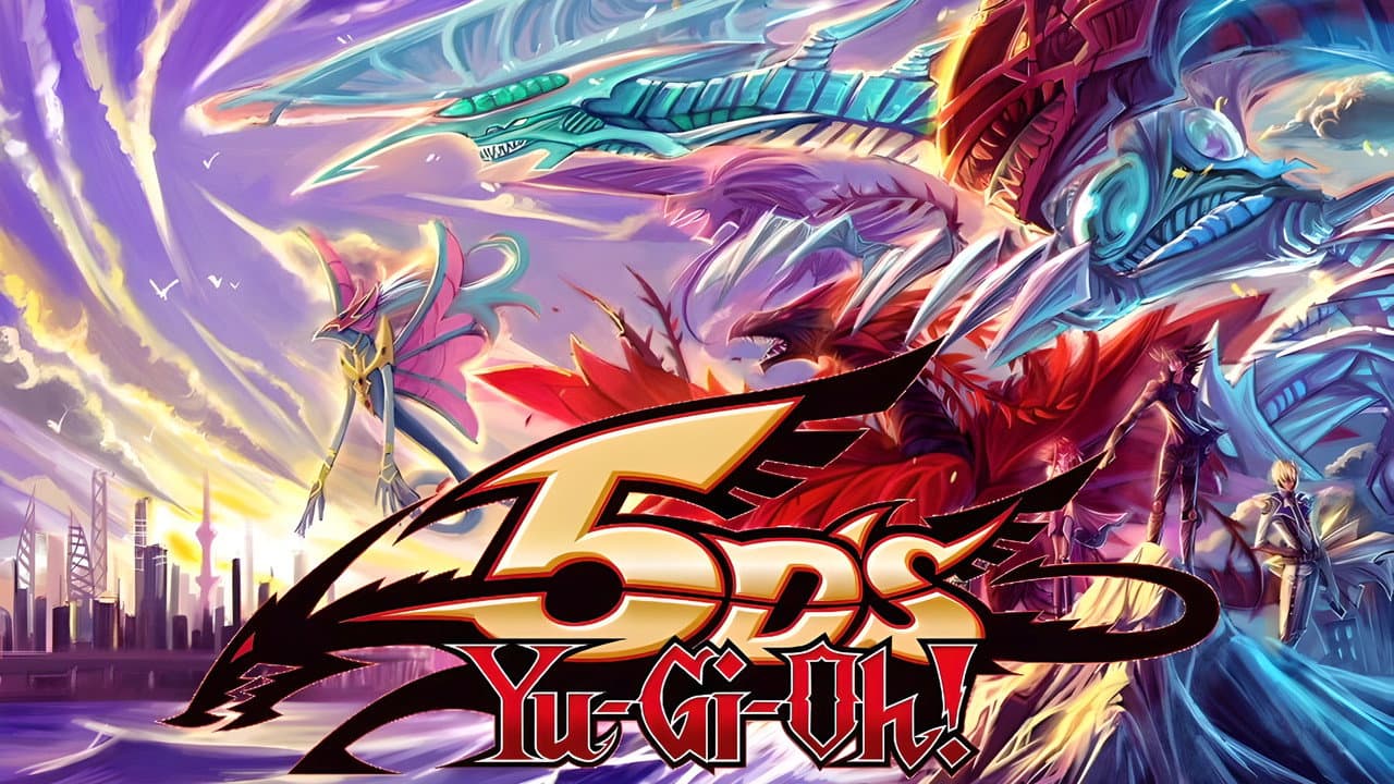 Yu-Gi-Oh! 5D's — backdrops with title 2