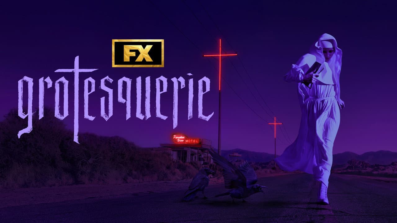 Grotesquerie — backdrops with title 3
