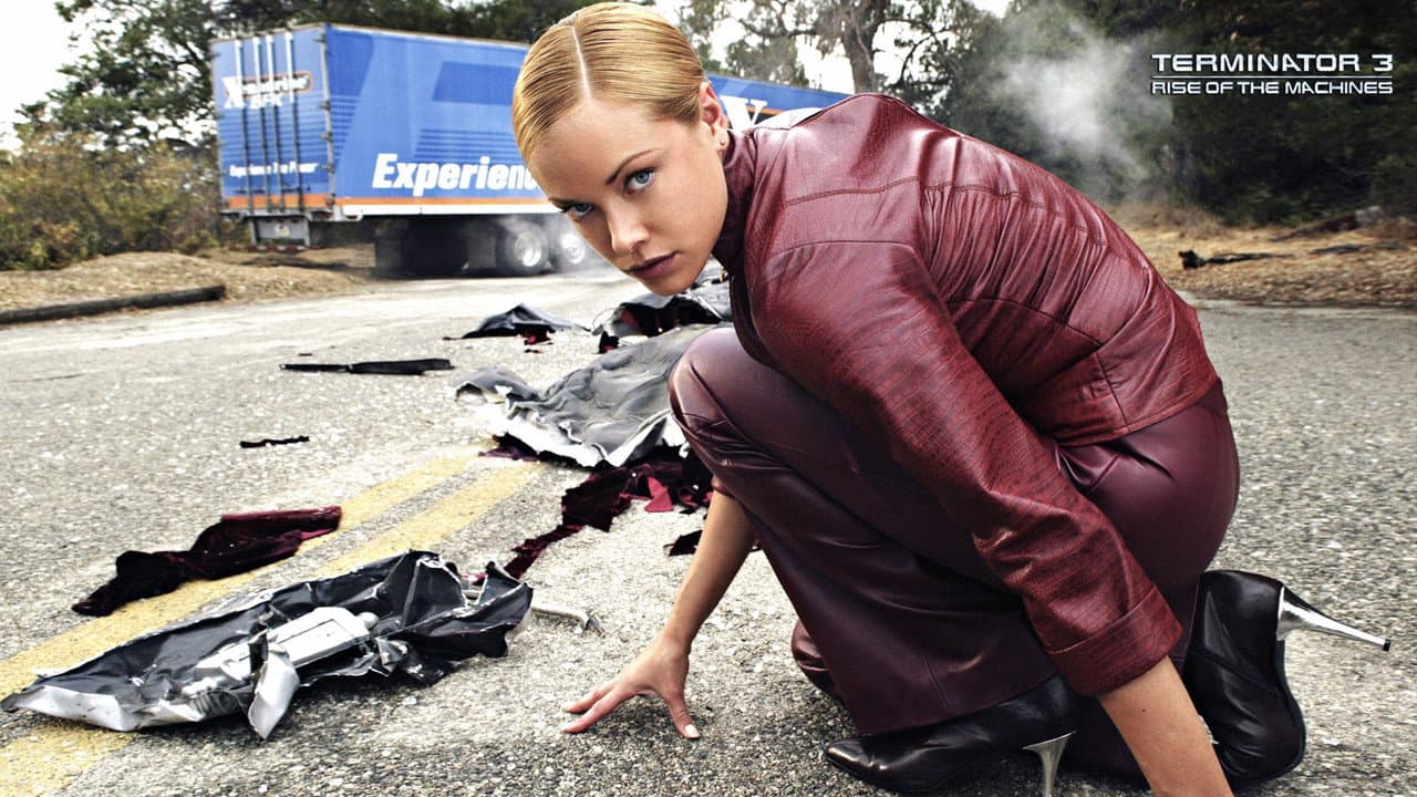 Terminator 3: Rise of the Machines — backdrops with title 2