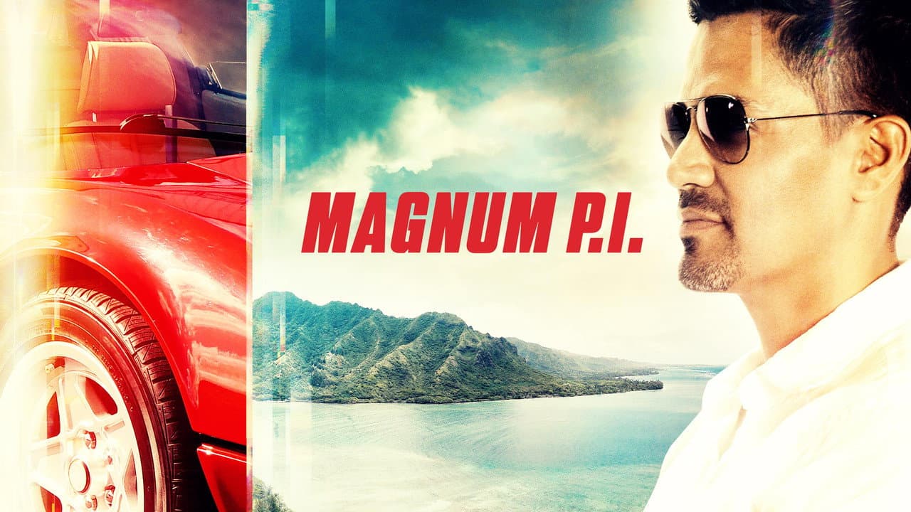 Magnum P.I. — backdrops with title 2