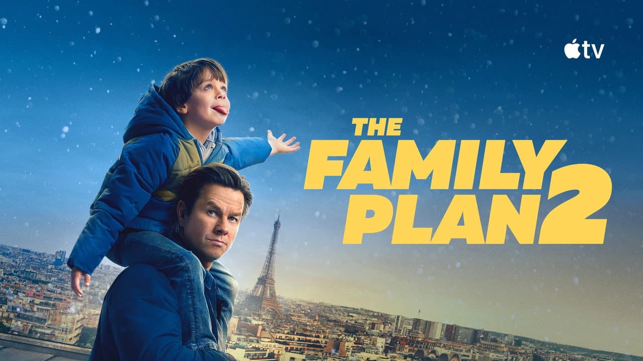 The Family Plan 2 — backdrops with title 6