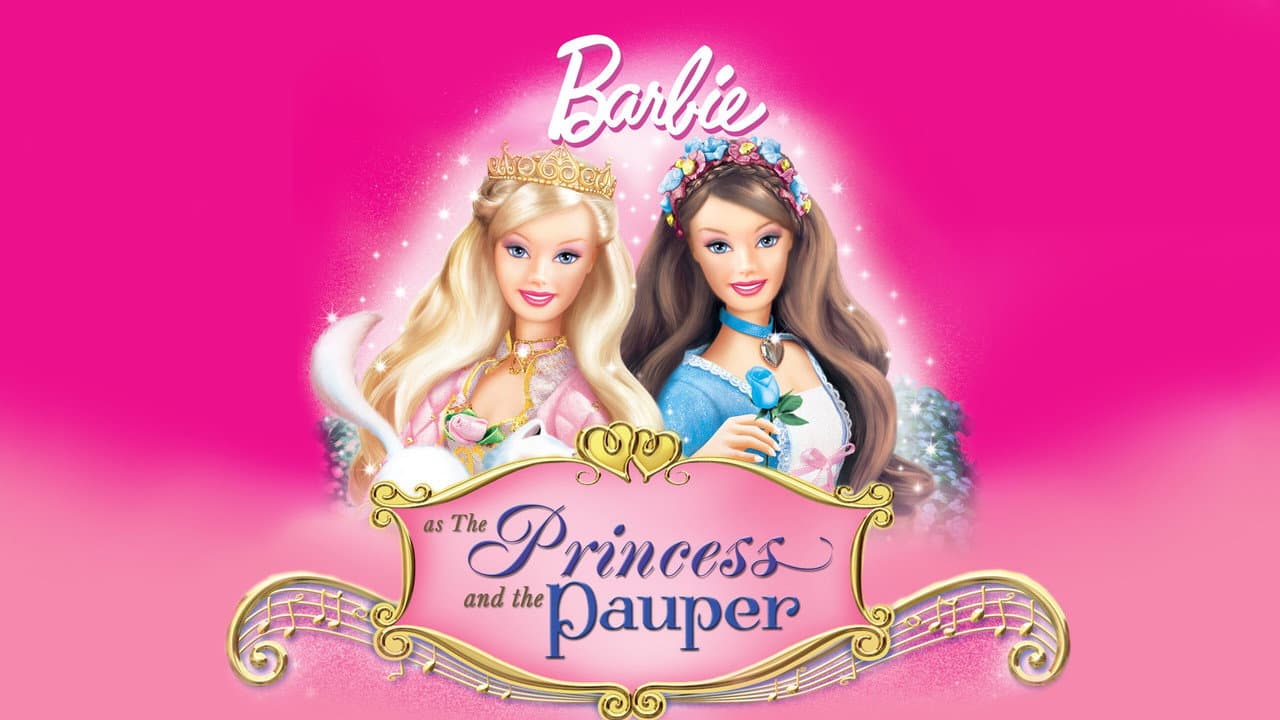 Barbie as The Princess & the Pauper — backdrops with title 1
