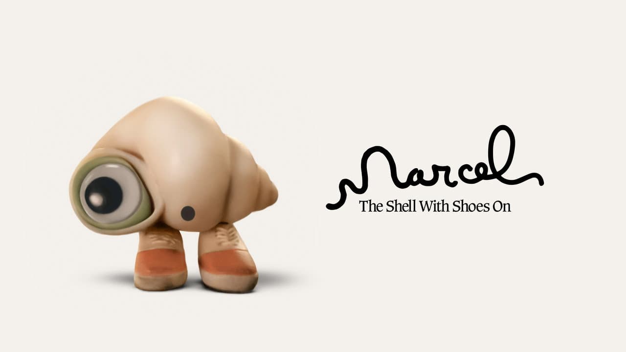 Marcel the Shell with Shoes On — backdrops with title 1