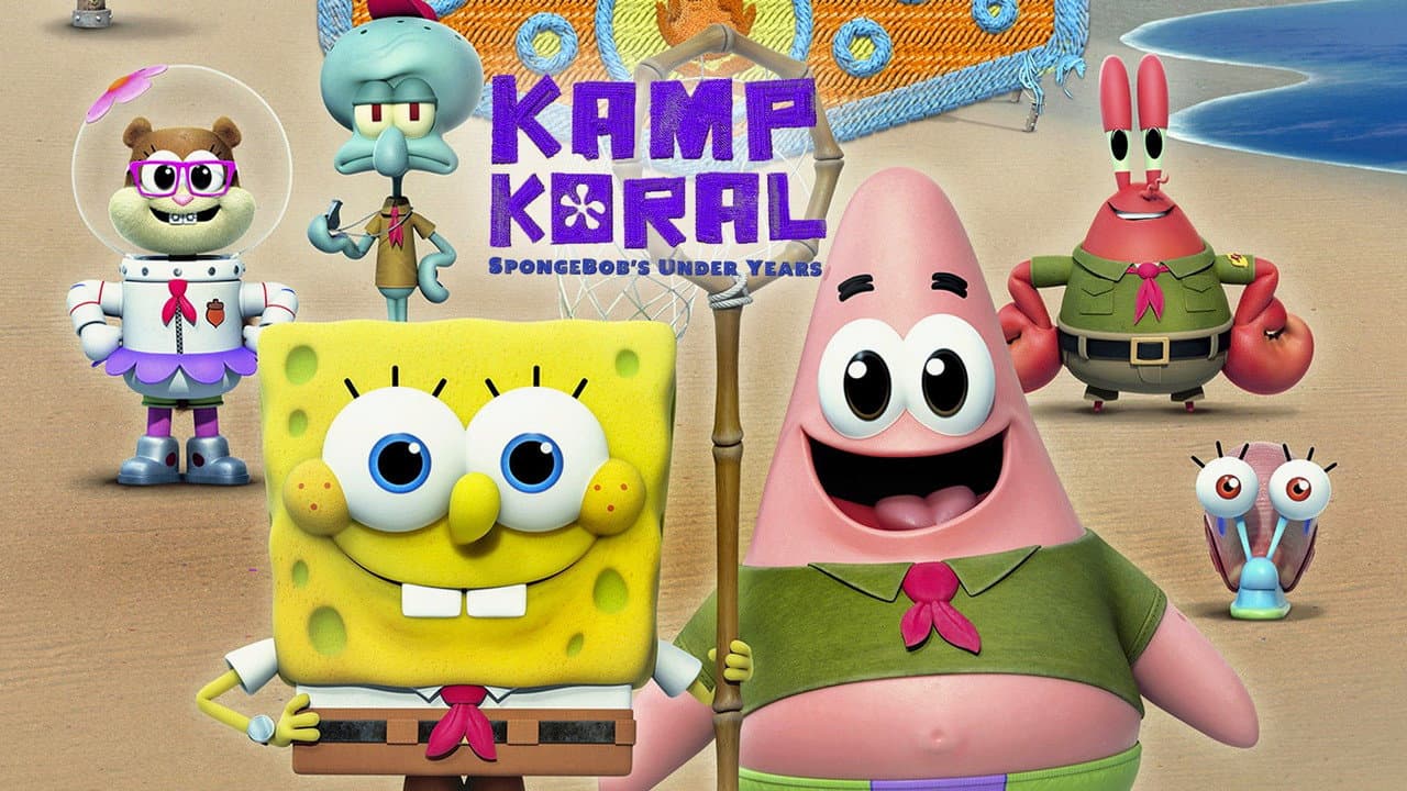 Kamp Koral: SpongeBob's Under Years — backdrops with title 2