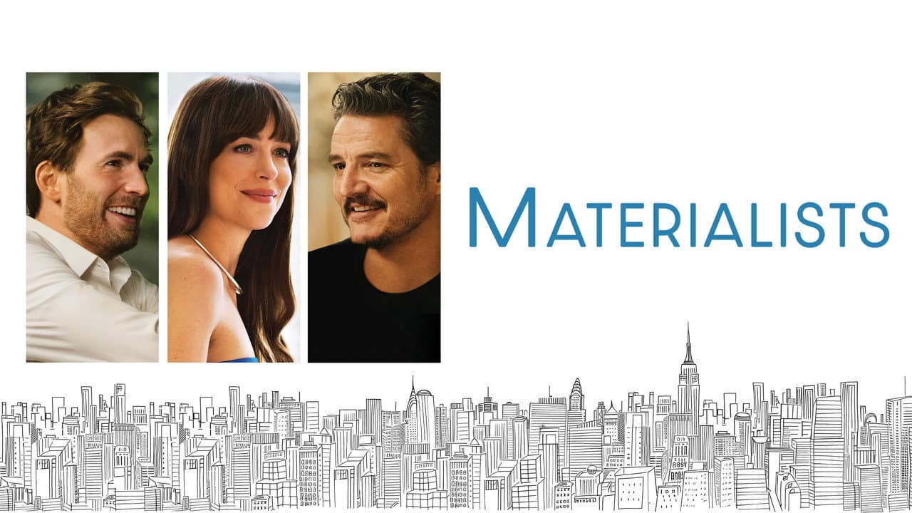 Materialists — backdrops with title 8