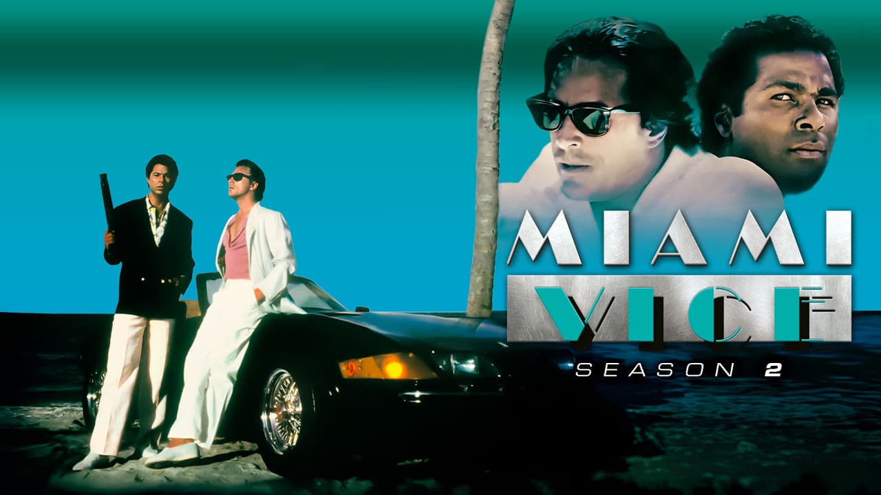 Miami Vice — backdrops with title 7