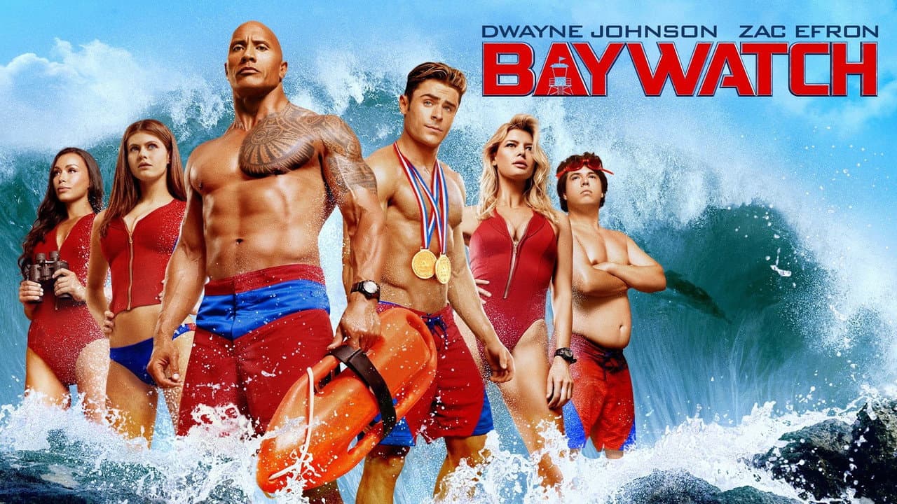 Baywatch — backdrops with title 5