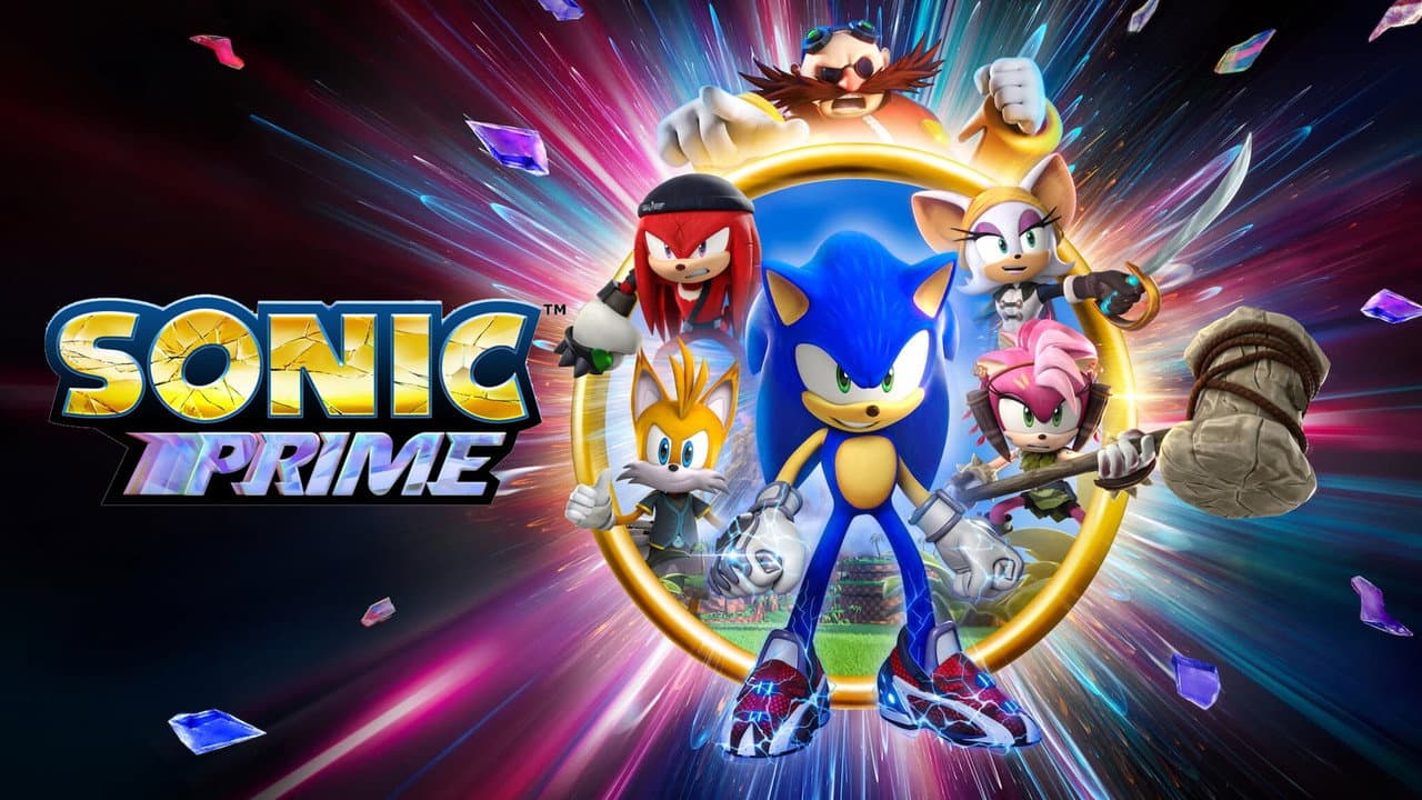 Sonic Prime — backdrops with title 3