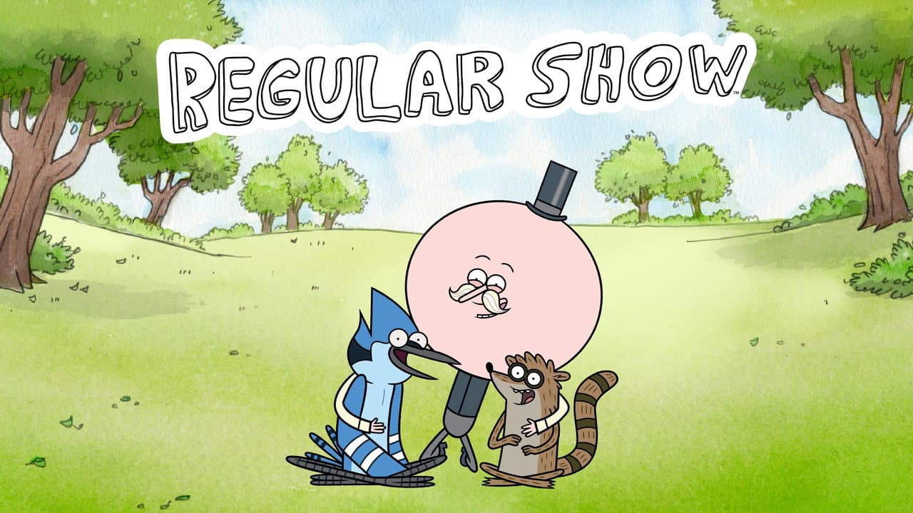 Regular Show — backdrops with title 2