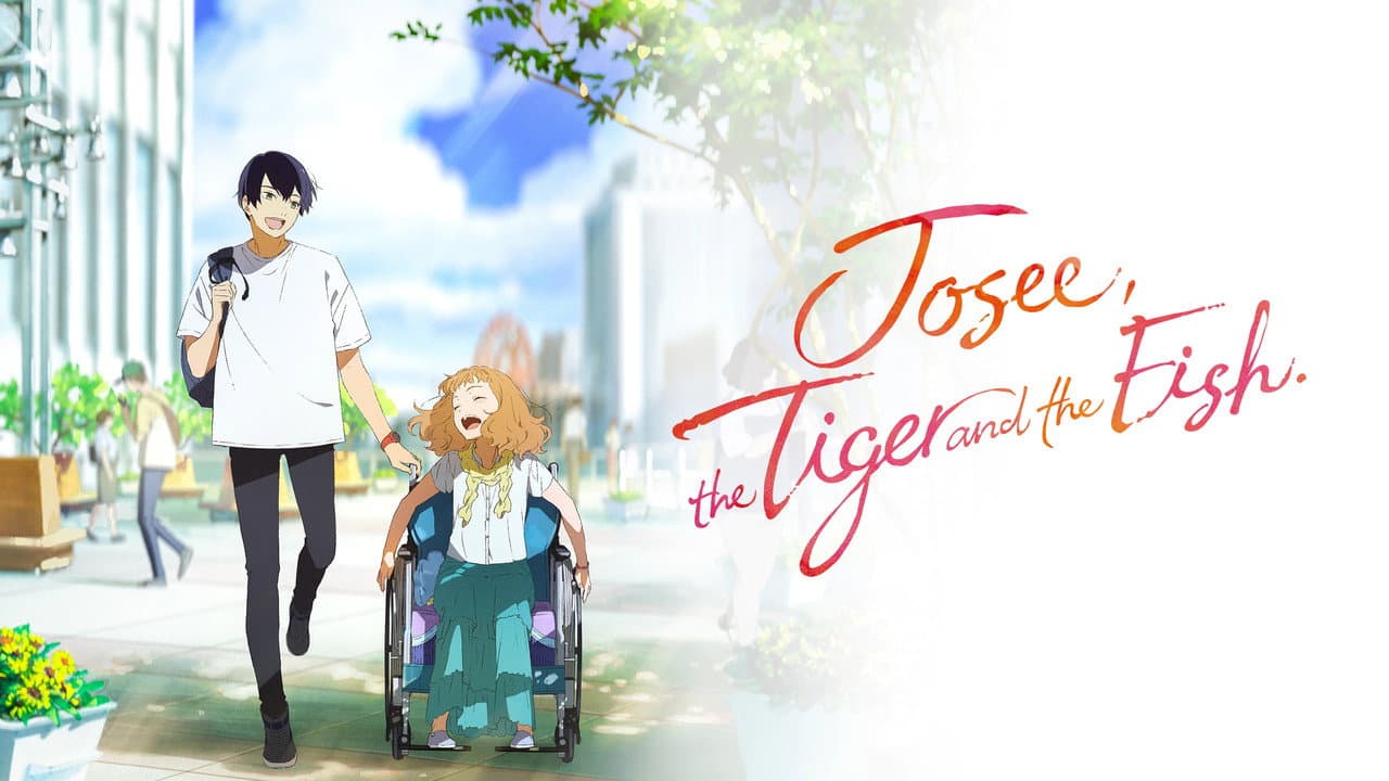 Josee, the Tiger and the Fish — backdrops with title 2