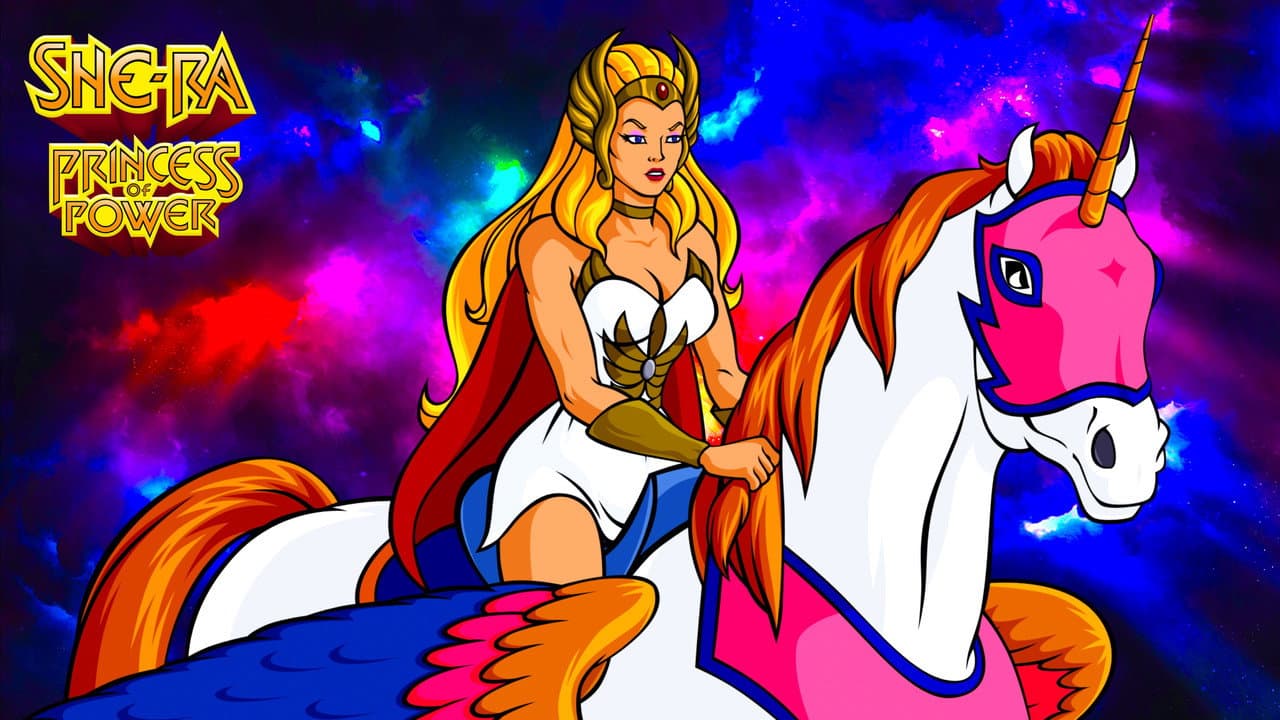 She-Ra: Princess of Power — backdrops with title 7
