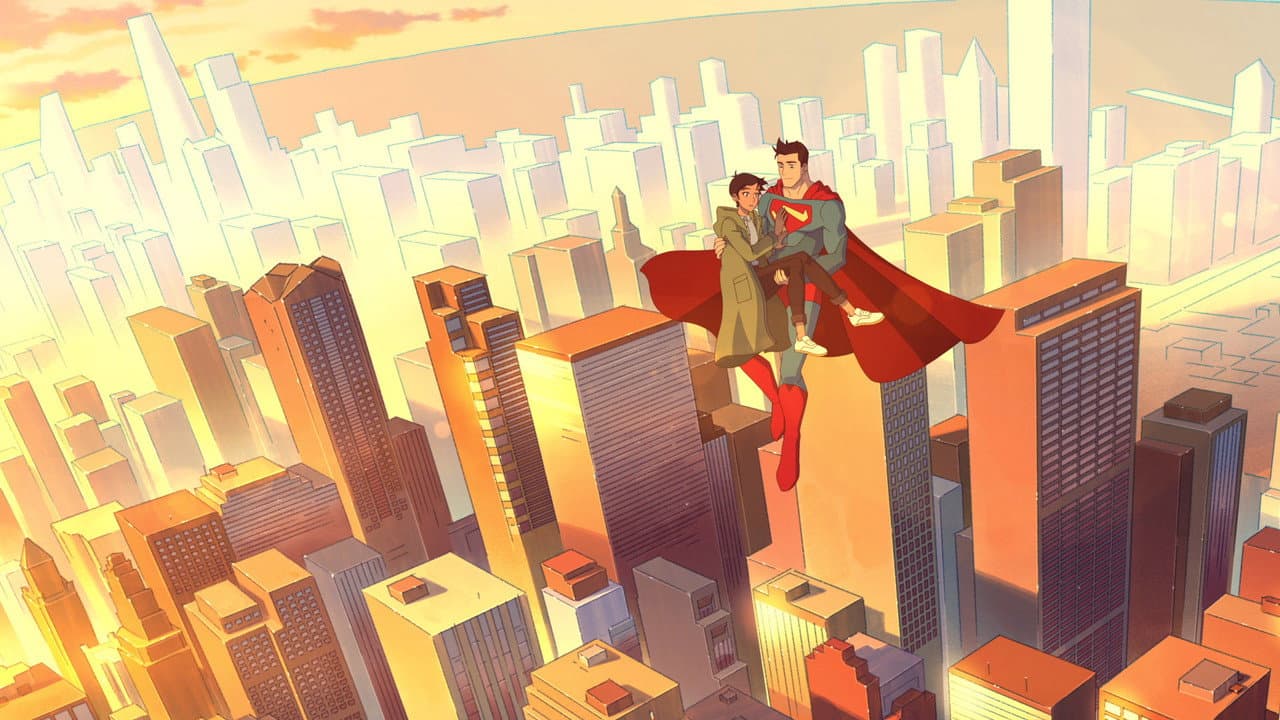 My Adventures with Superman — backdrops 4