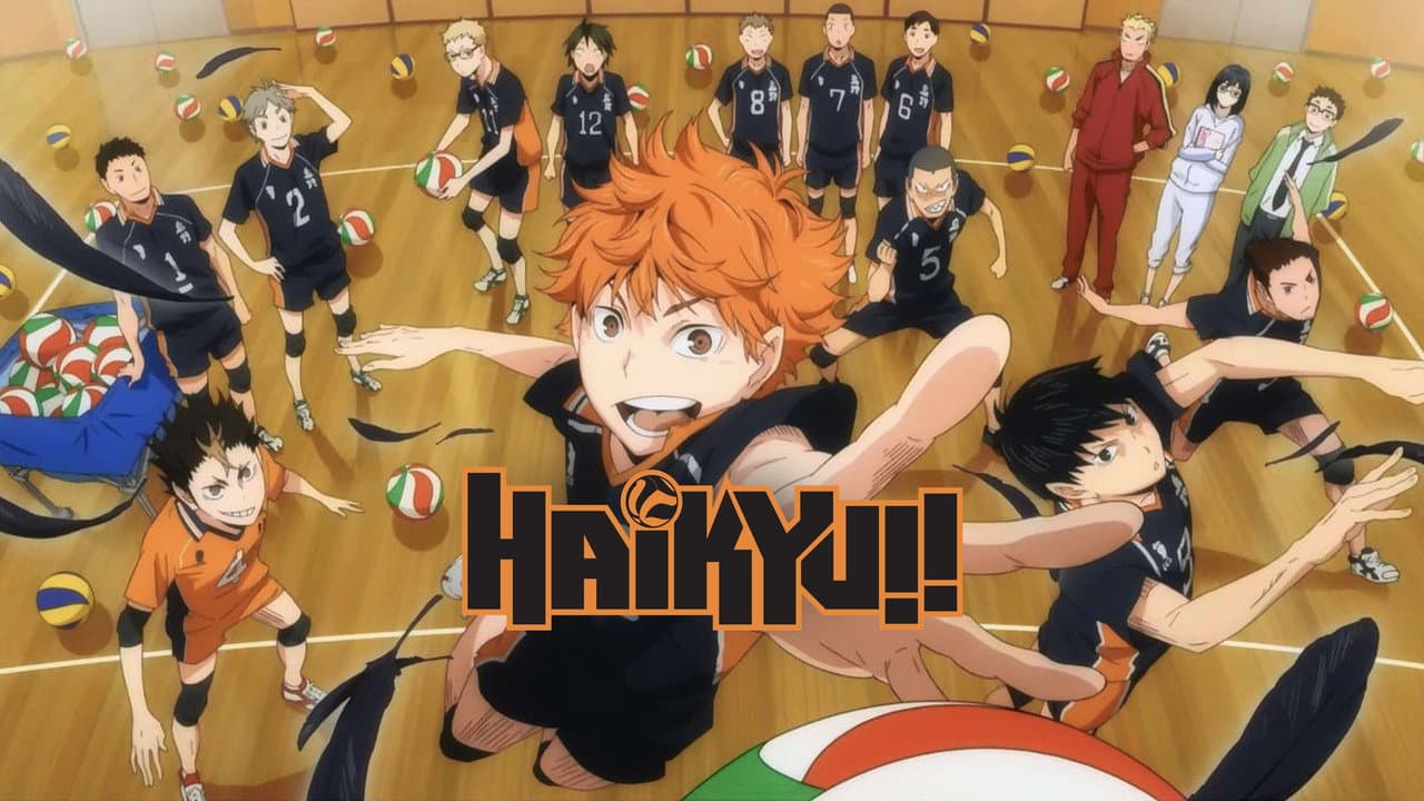 Haikyu!! — backdrops with title 4