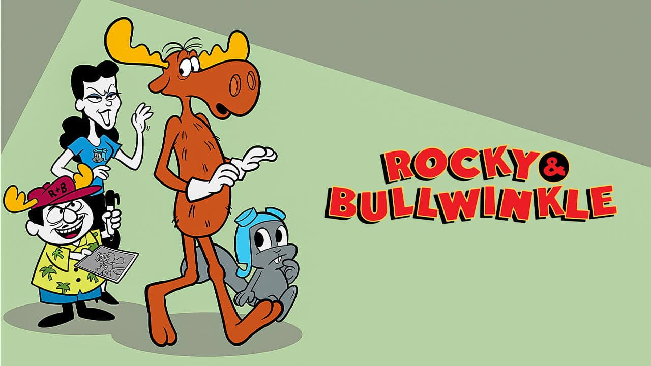 The Bullwinkle Show — backdrops with title 1