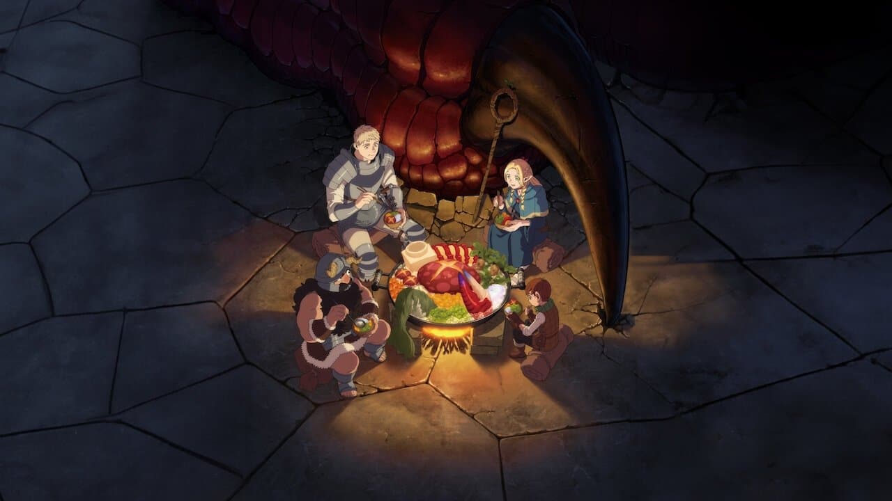 Delicious in Dungeon — backdrops 5