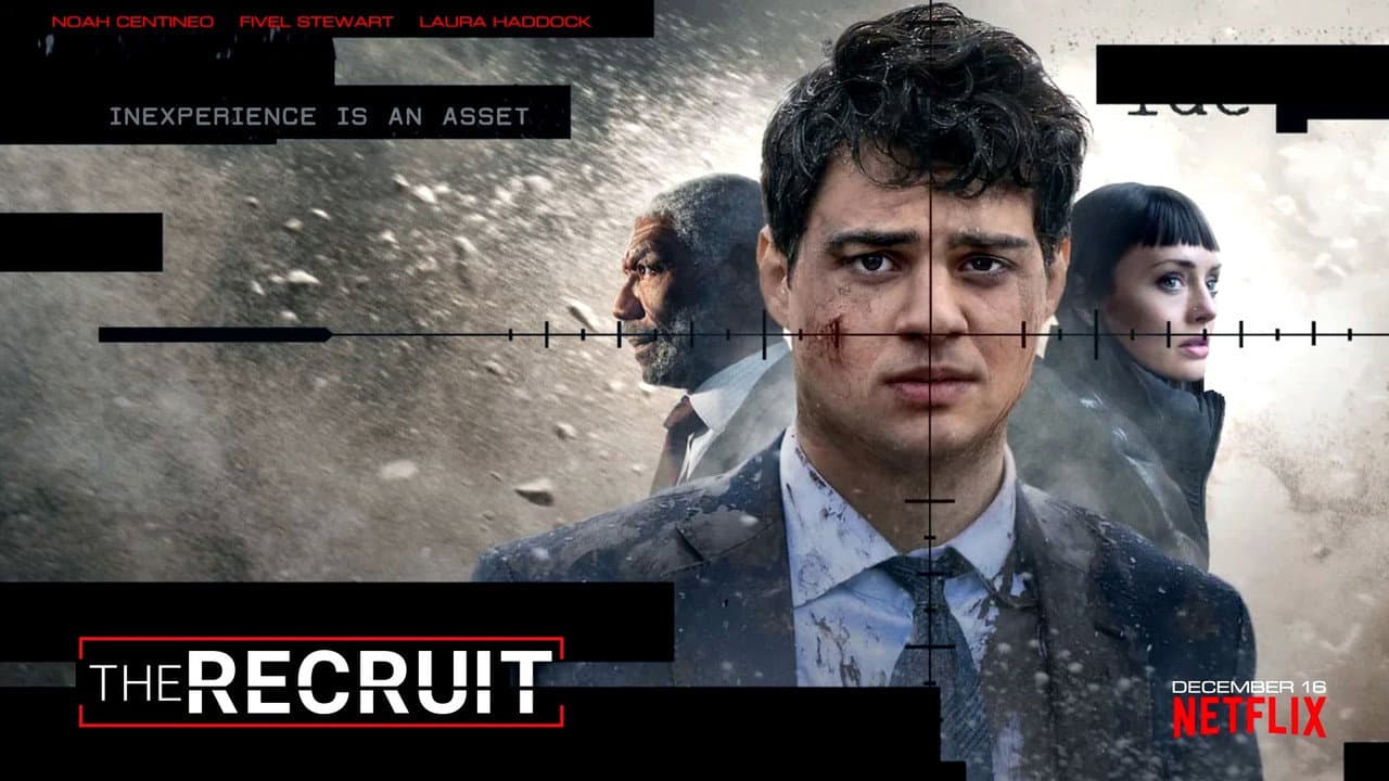 The Recruit — backdrops with title 3