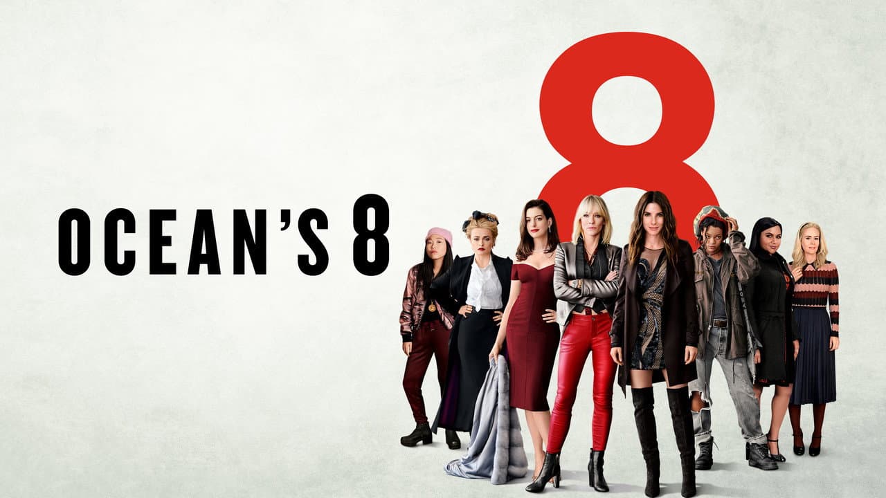 Ocean's Eight — backdrops with title 8