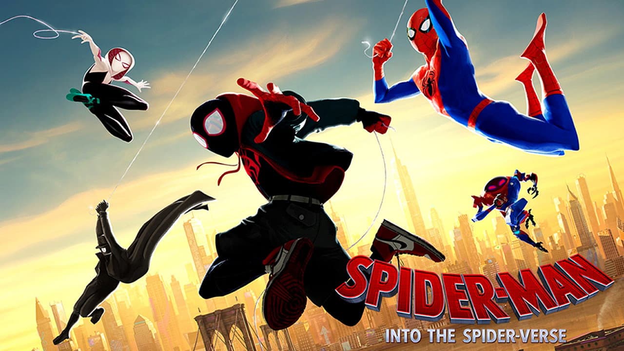 Spider-Man: Into the Spider-Verse — backdrops with title 8