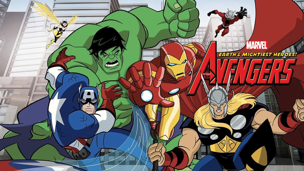 The Avengers: Earth's Mightiest Heroes — backdrops with title 6