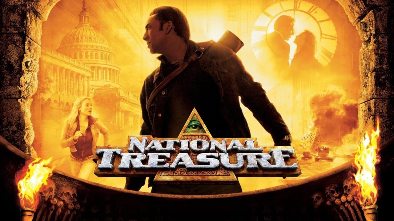 National Treasure — backdrops with title 1