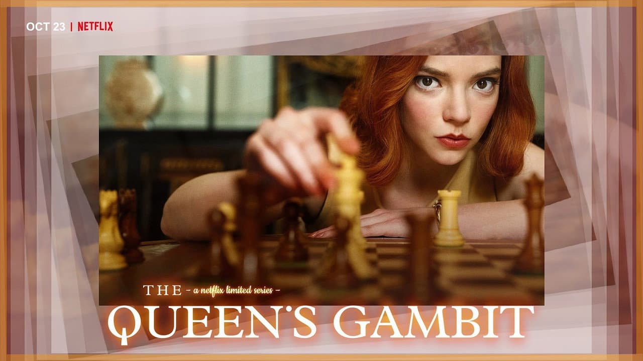 The Queen's Gambit — backdrops with title 4