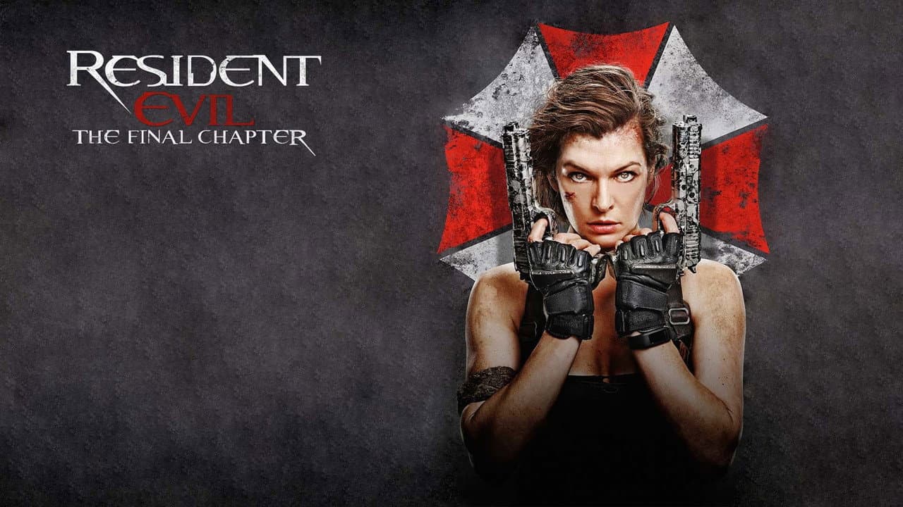 Resident Evil: The Final Chapter — backdrops with title 1