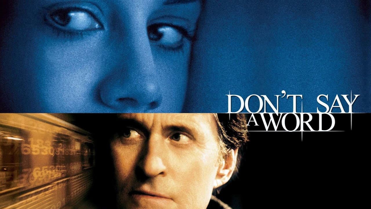 Don't Say a Word — backdrops with title 1