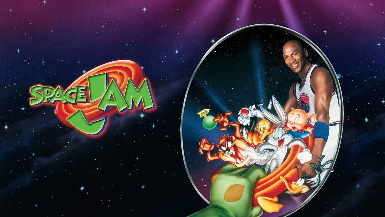 Space Jam — backdrops with title 7