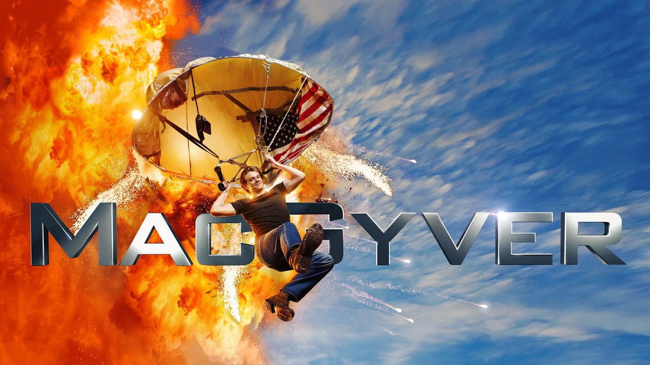 MacGyver — backdrops with title 8