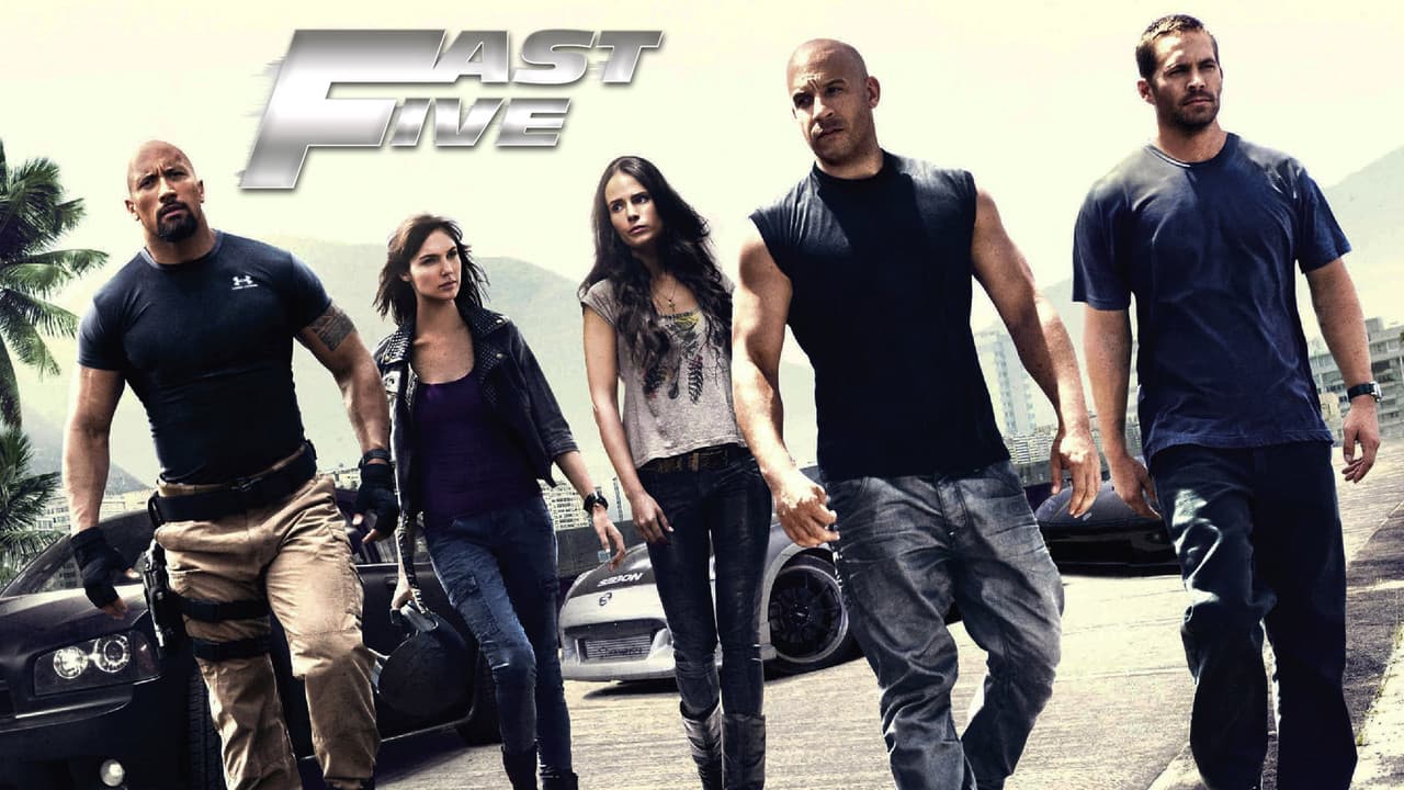 Fast Five — backdrops with title 3