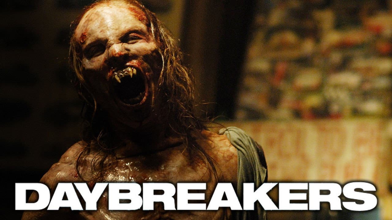 Daybreakers — backdrops with title 1