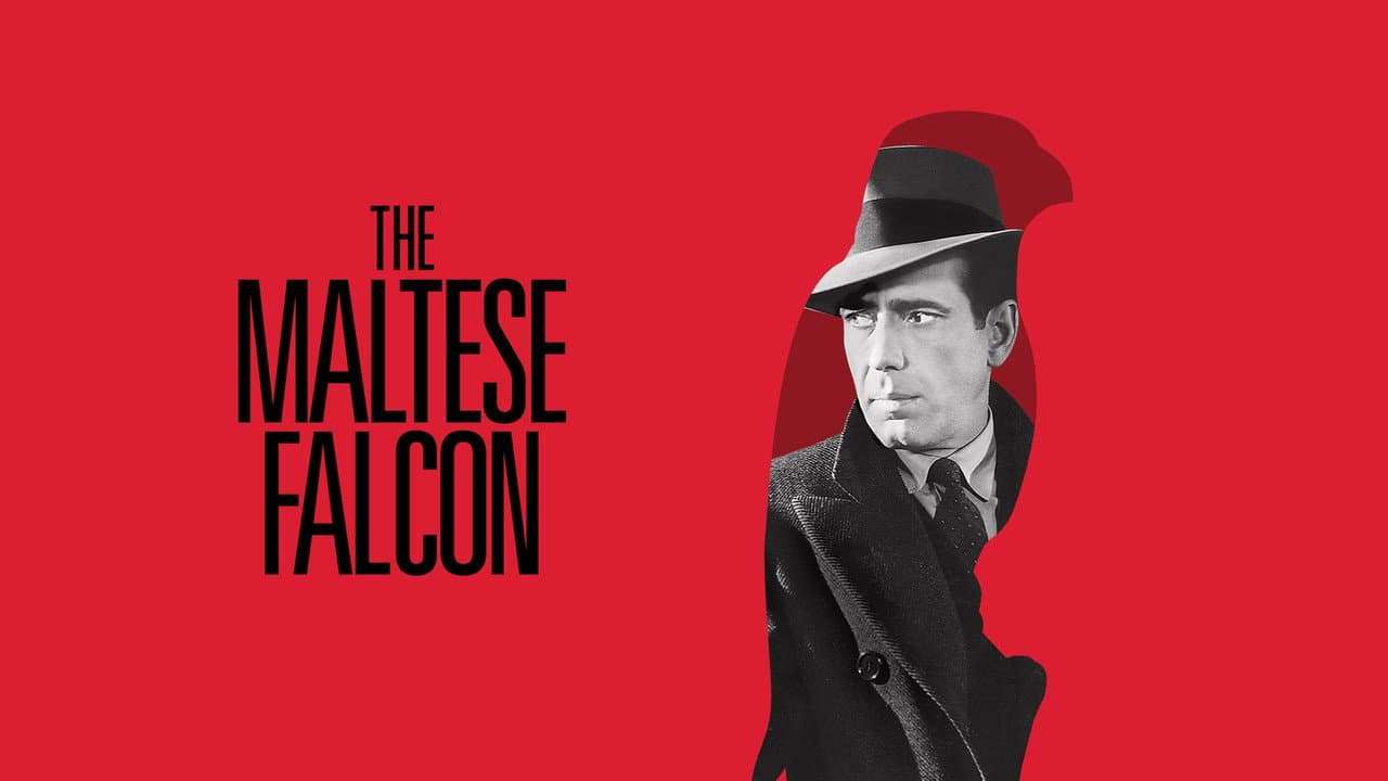 The Maltese Falcon — backdrops with title 2