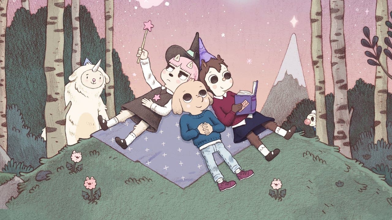 Summer Camp Island — backdrops 1