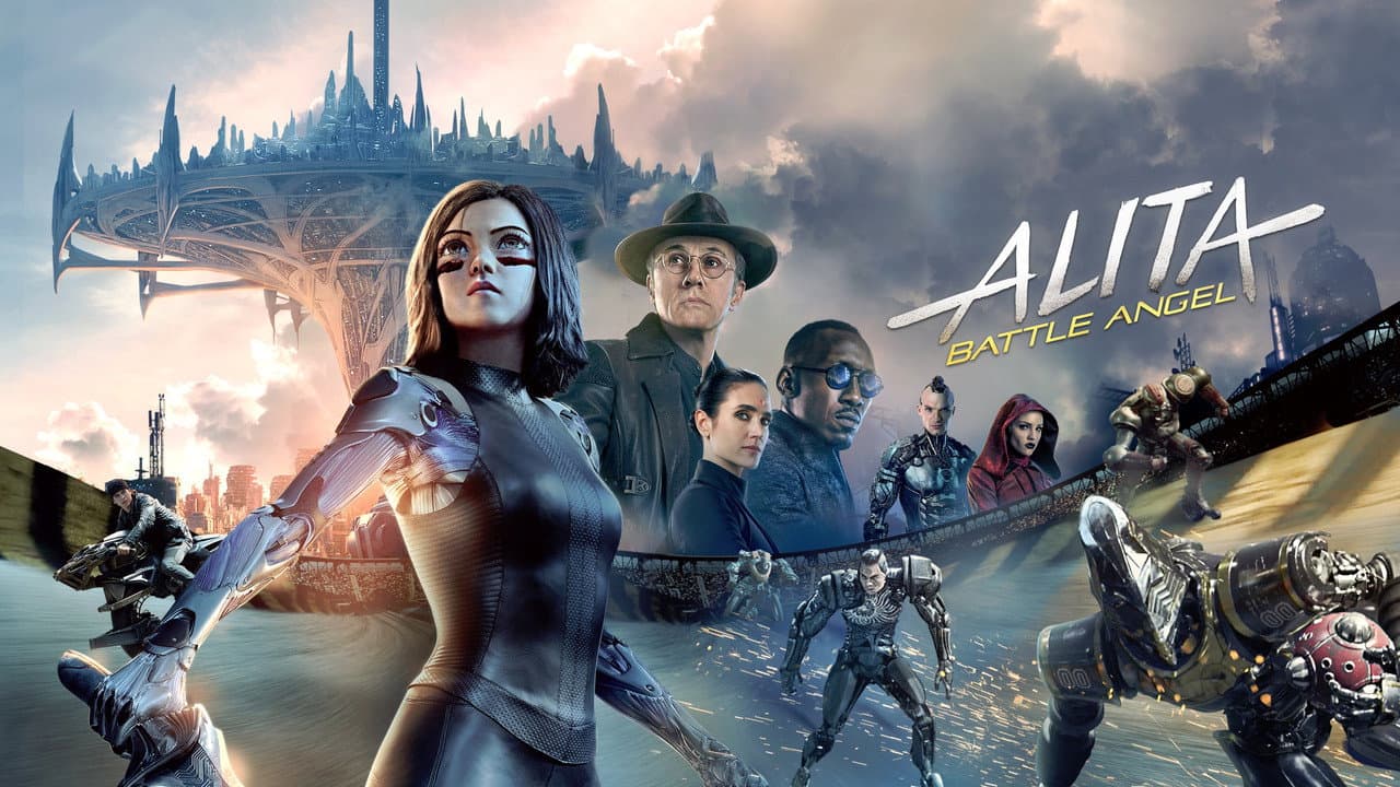 Alita: Battle Angel — backdrops with title 2