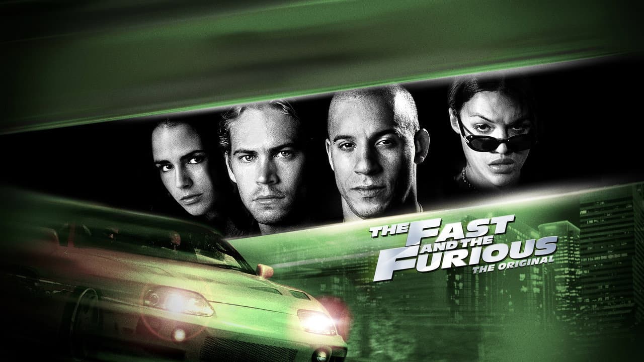 The Fast and the Furious — backdrops with title 4